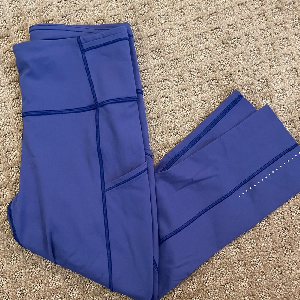 Lululemon Fast and Free Cropped Leggings Size 6